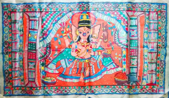 Madhubani Paintings of Lord Ganesha - Madhubani Paintings Online