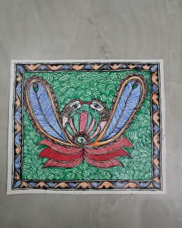 Madhubani Peacock Painting madhubani peacock painting