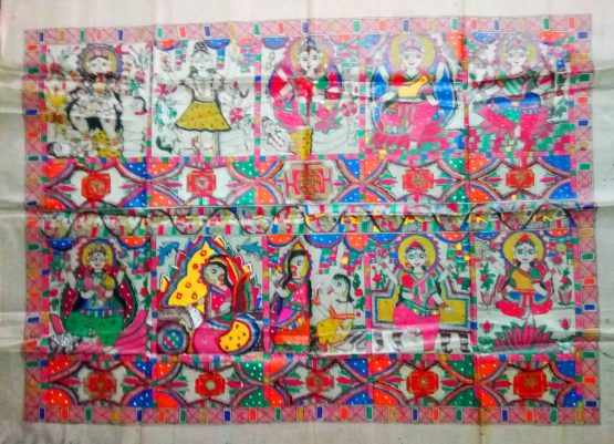 Madhubani Paintings of God Goddess - Madhubani Paintings Online